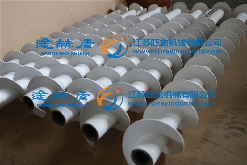 輸送螺旋軸陶瓷涂層噴涂、氧化鋁噴涂、氧化鋯噴涂